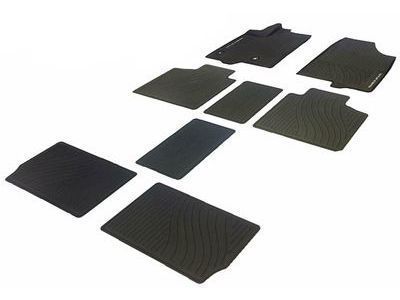 Toyota PT908-08170-02 All Weather Floor Liners-Black