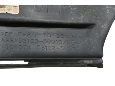Toyota 53103-60010 Lower Grille