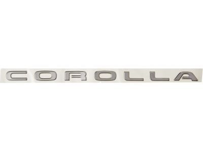 Toyota 75442-02020 Luggage Compartment Door Name Plate, No.2