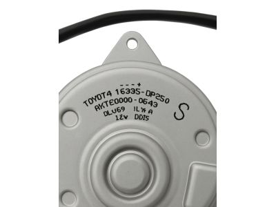 Toyota 16363-0P250 Fan Motor