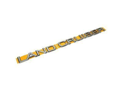 Lexus 75443-60040 Plate, Back Door Name
