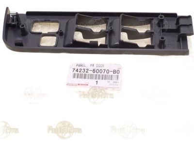 Toyota 74232-60010-03 Panel, Front Armrest Base, Upper LH