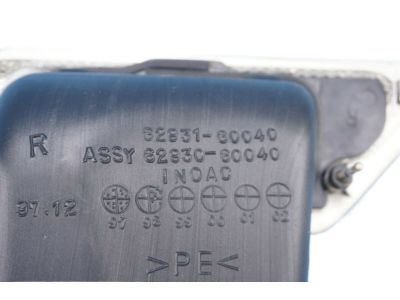 Lexus 62930-60040 Duct Assy, Quarter Vent, RH