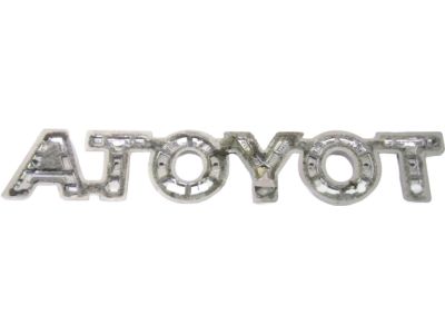 Toyota 75441-02070 Nameplate