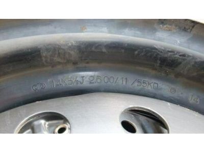 Toyota 42611-52030 Wheel, Steel