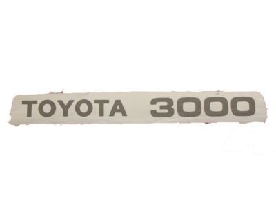 Toyota 11286-46061 Nameplate