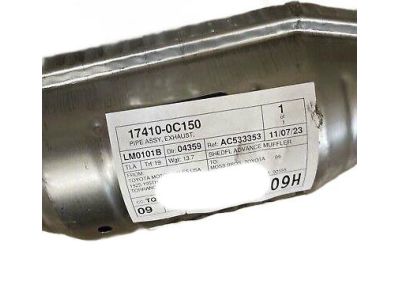 Toyota 17410-0C150 Converter & Pipe