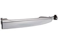 OEM 2009 Lexus GX470 Front Door Outside Handle Assembly - 69210-58010