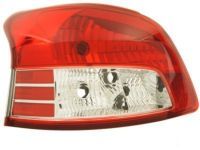 OEM 2012 Toyota Yaris Tail Lamp Assembly - 81561-52550