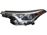 OEM 2018 Toyota C-HR Composite Headlamp - 81130-10A00