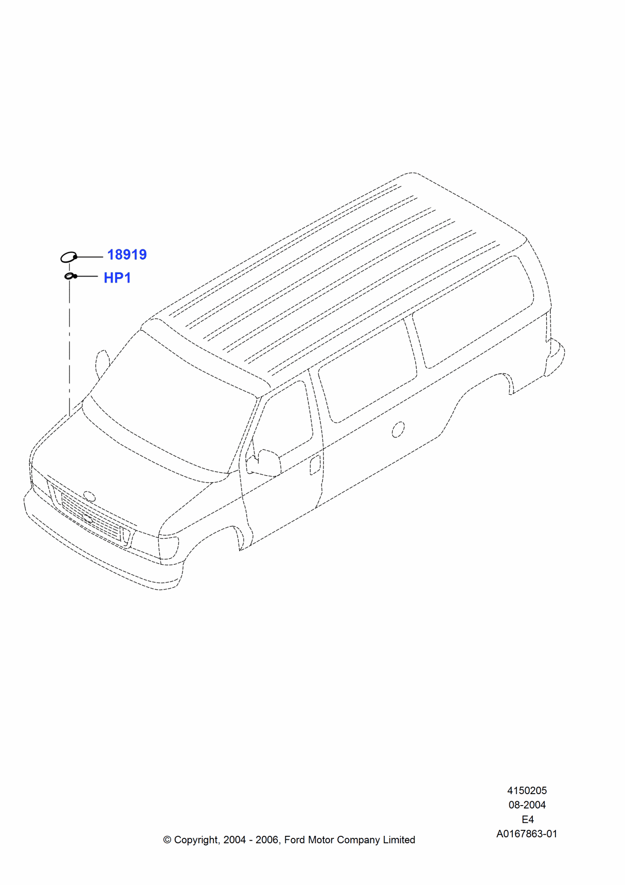 Ford F6HZ-18919-AA Cover Plate