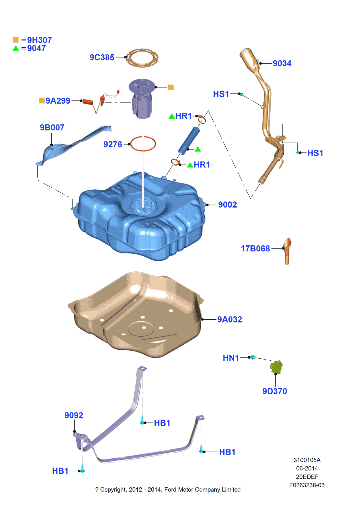 Ford FV6Z-9B007-B Shield