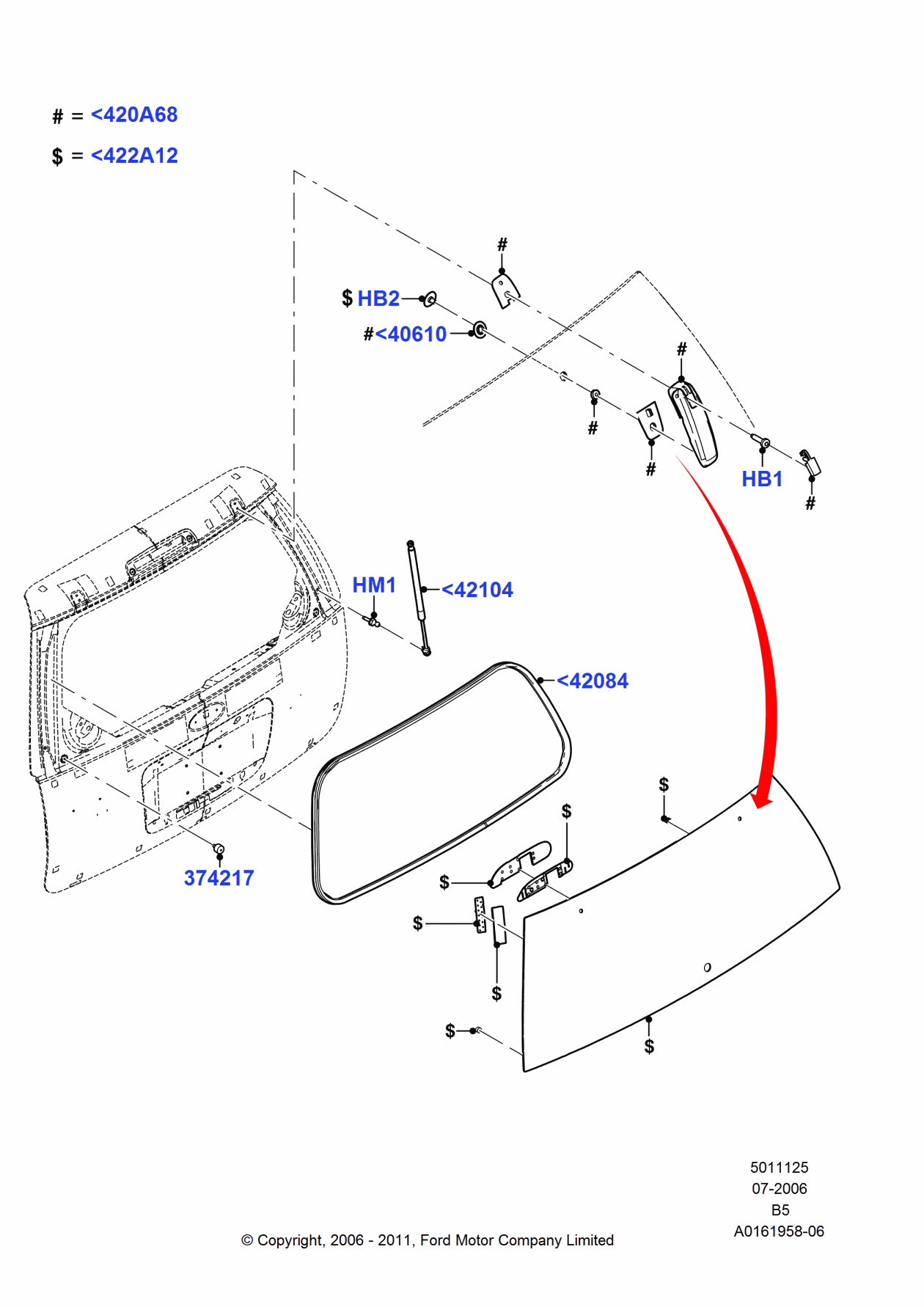 Ford -W712536-S439 Bolt