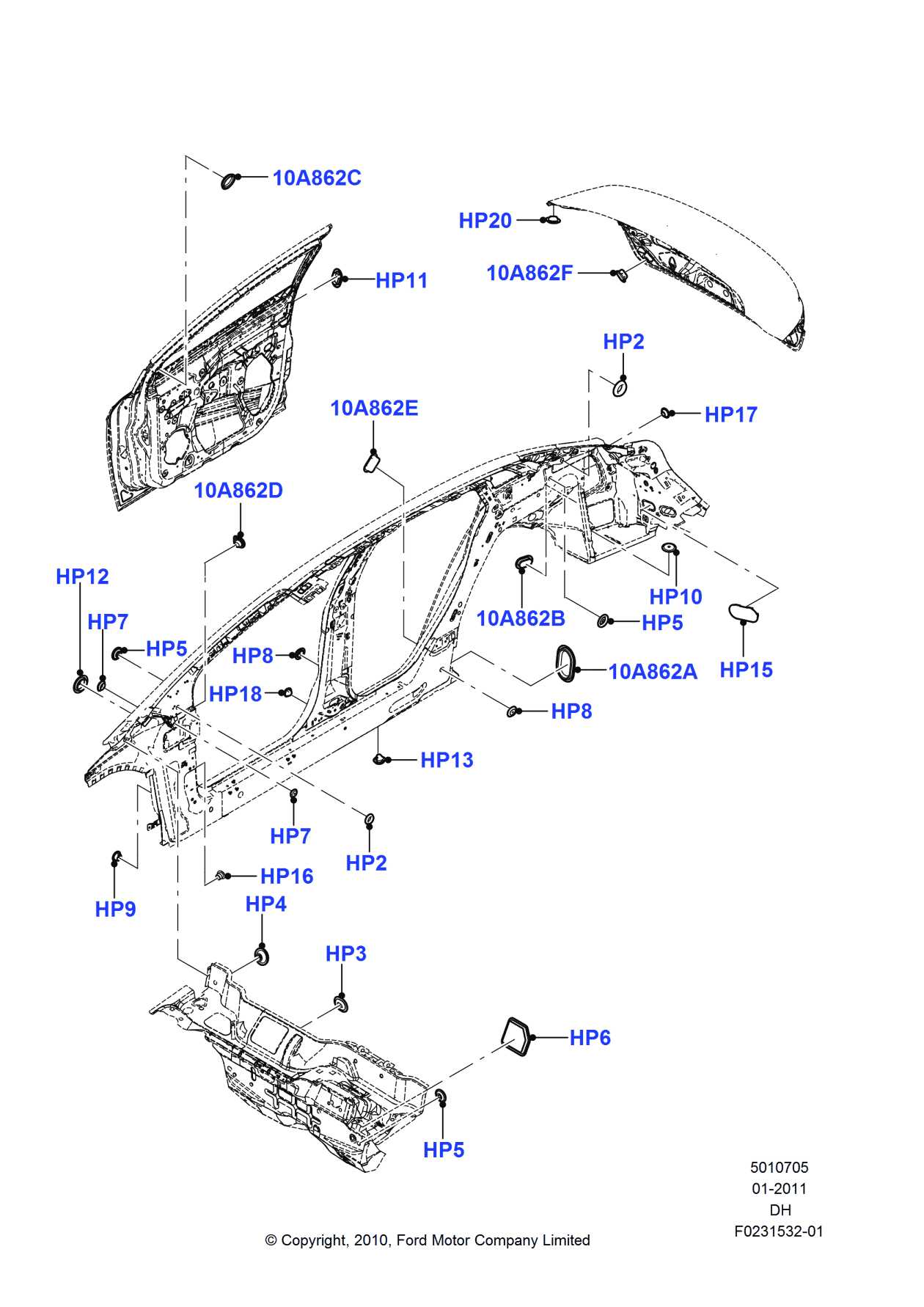 Ford -W714779-S300 Plug