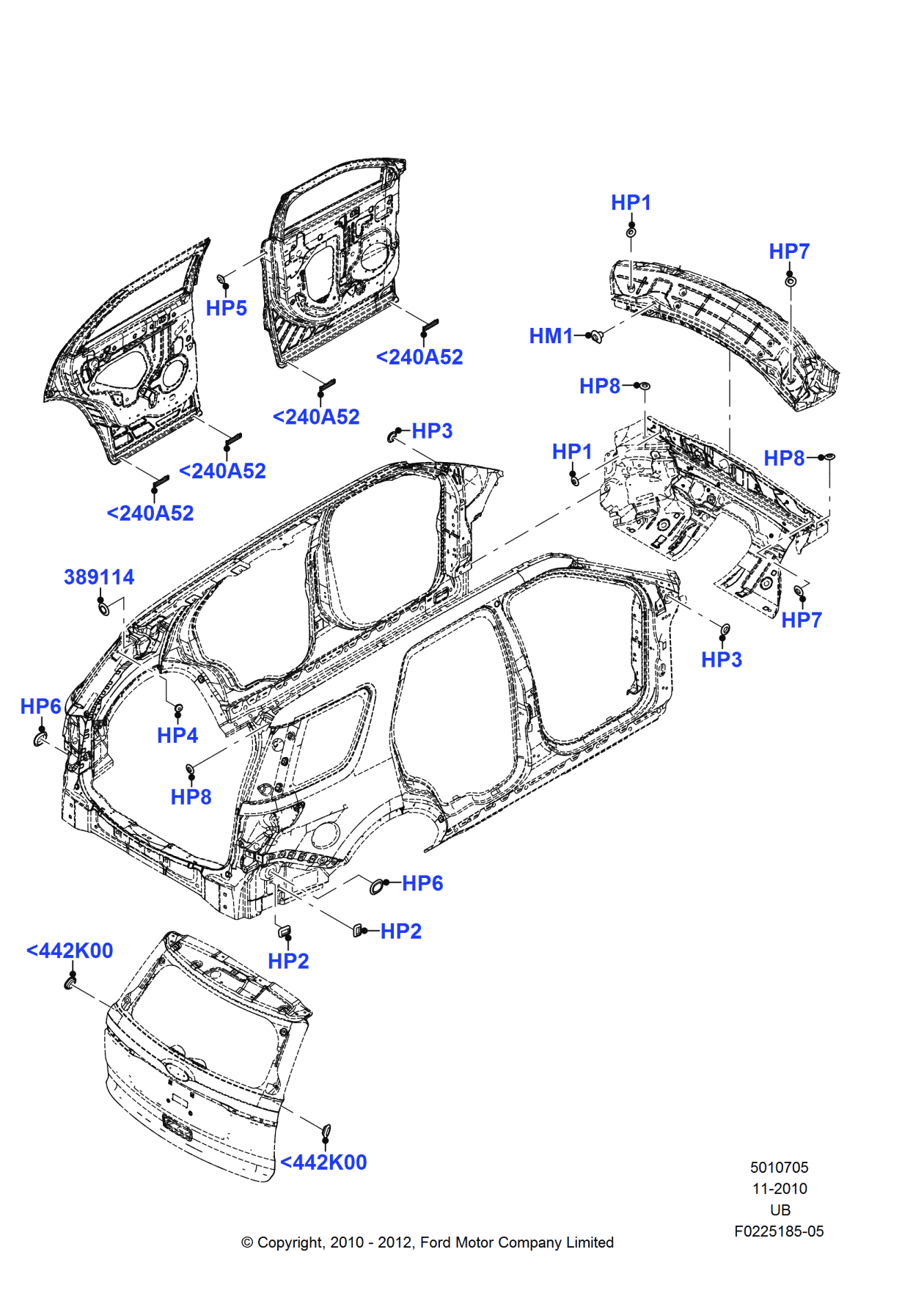 Ford -W715130-S300 Plug