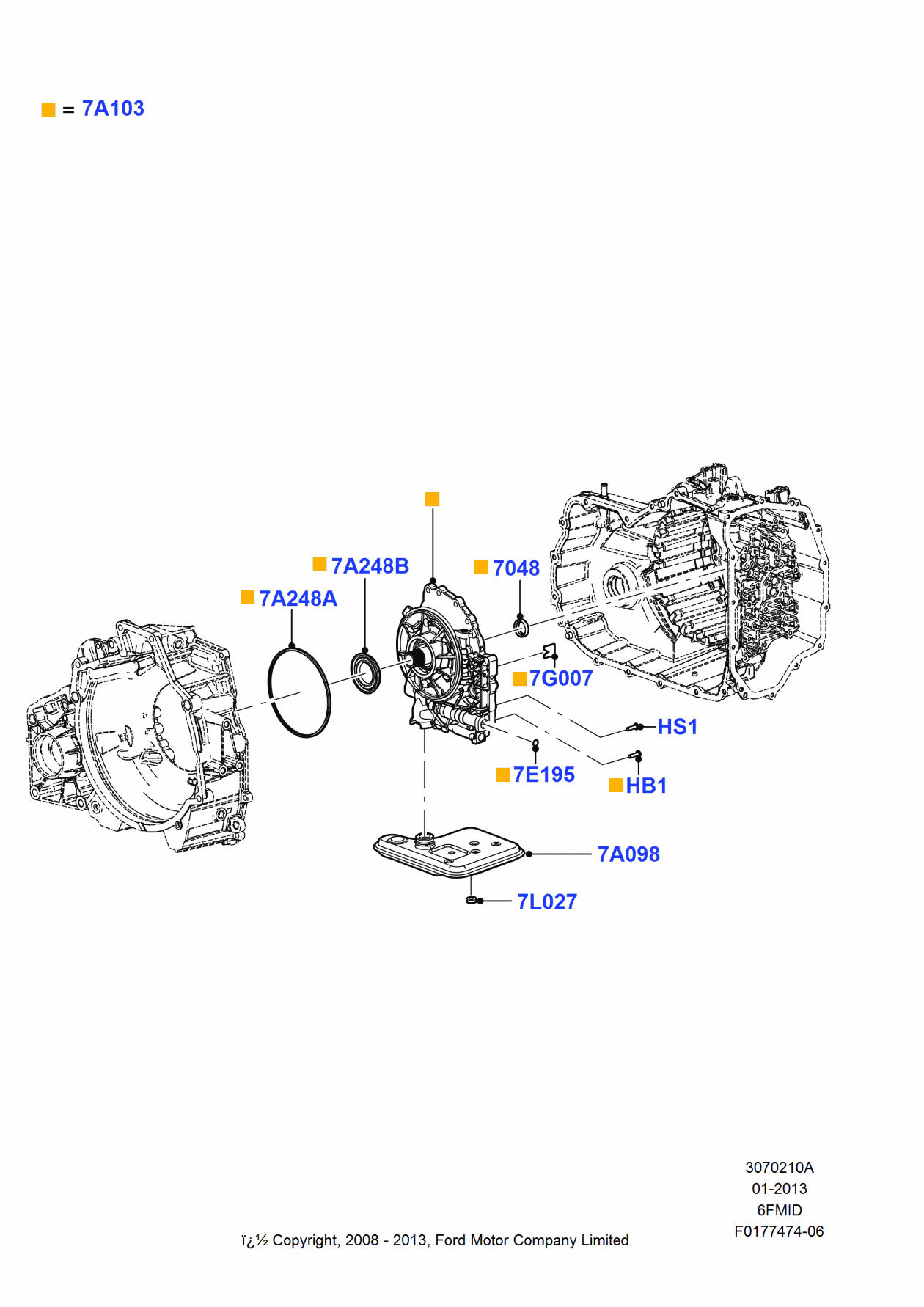 Ford -W302860 Bolt