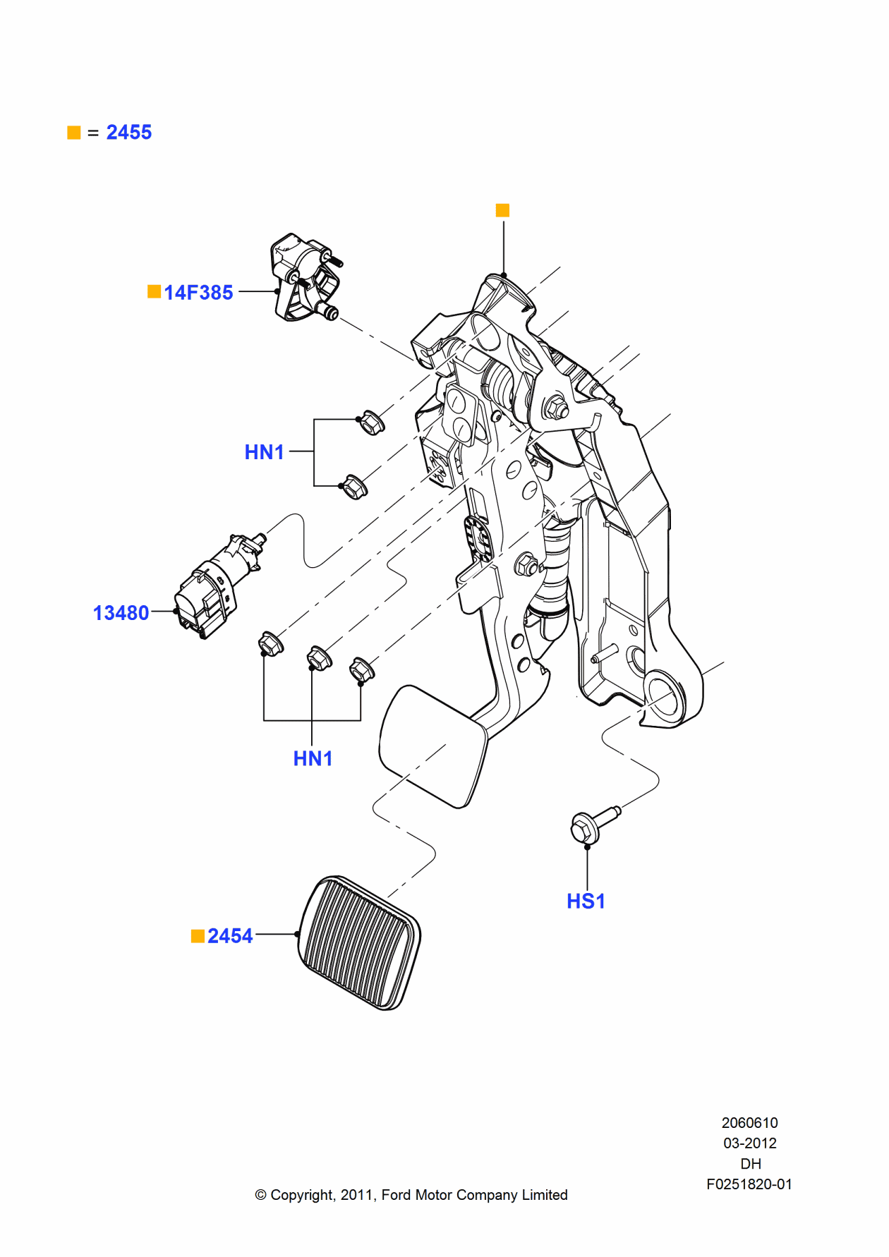 Ford DG9Z-14F385-A Sensor