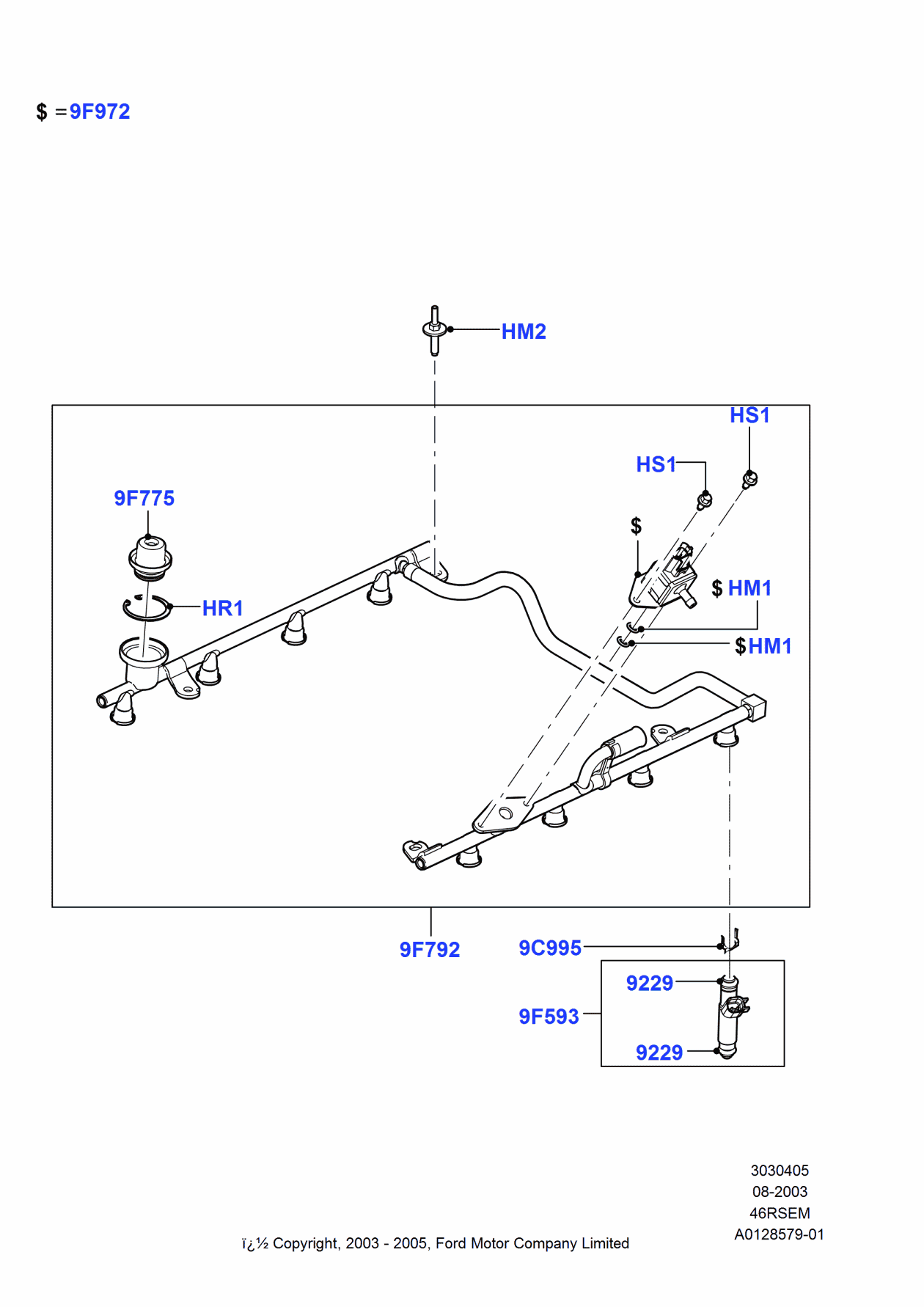 Ford 3L2Z-9F775-AA Damper