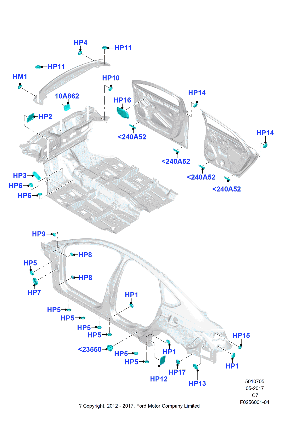 Ford 9S7Z-10A862-A Plug