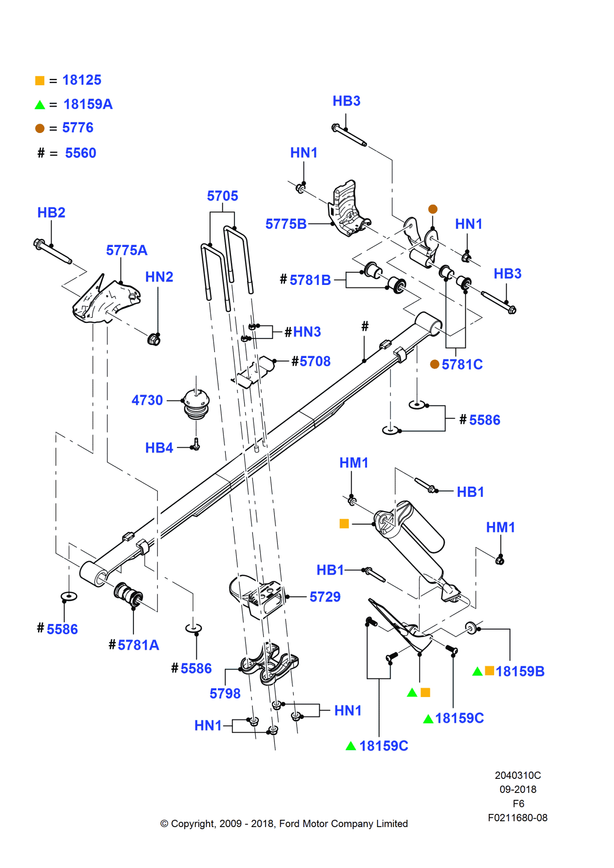 Ford AL3Z-18159-B Screw