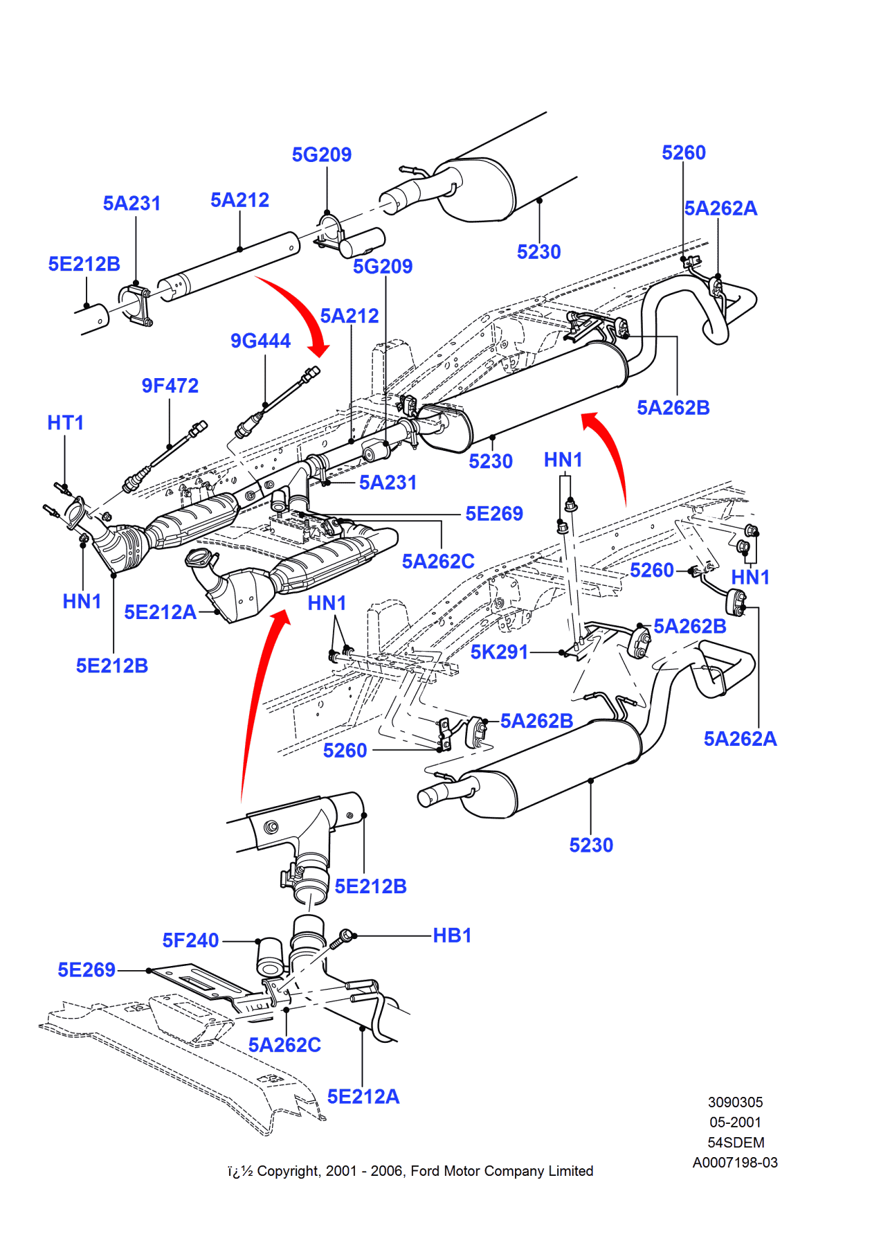 Ford 1L3Z-5G209-AA Damper Assembly