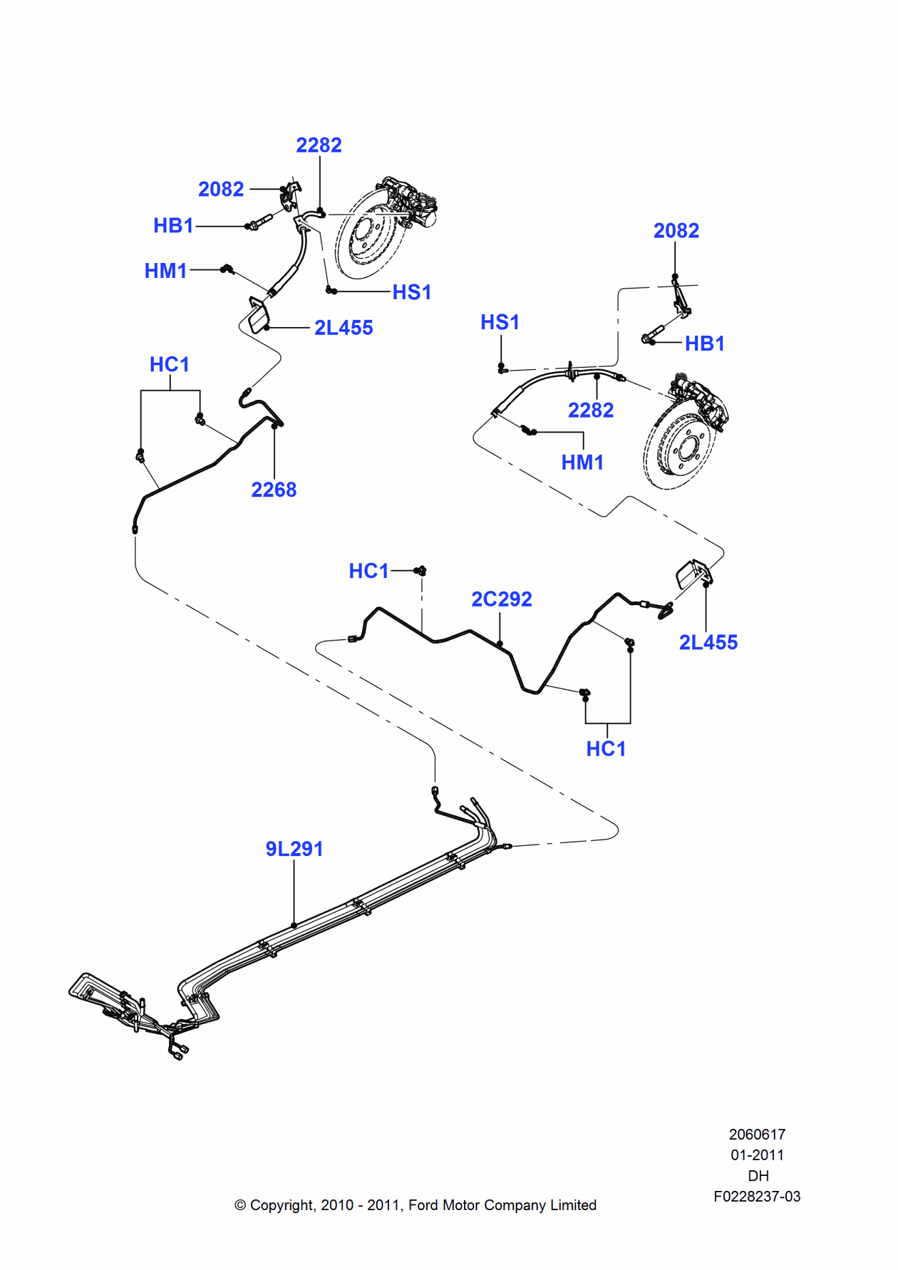 Ford BV6Z-2082-A Bracket