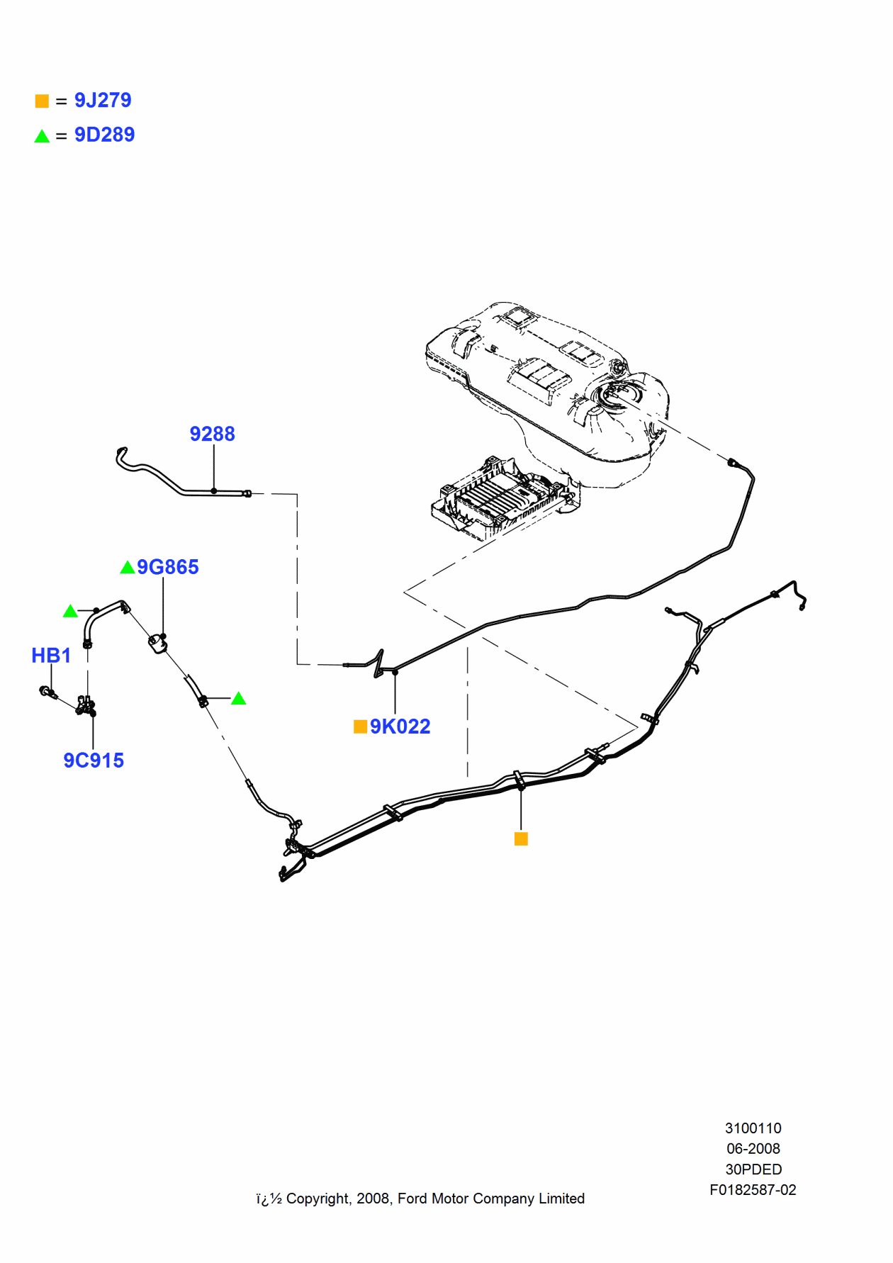 Ford 9U5Z-9G865-A Resonator Assembly
