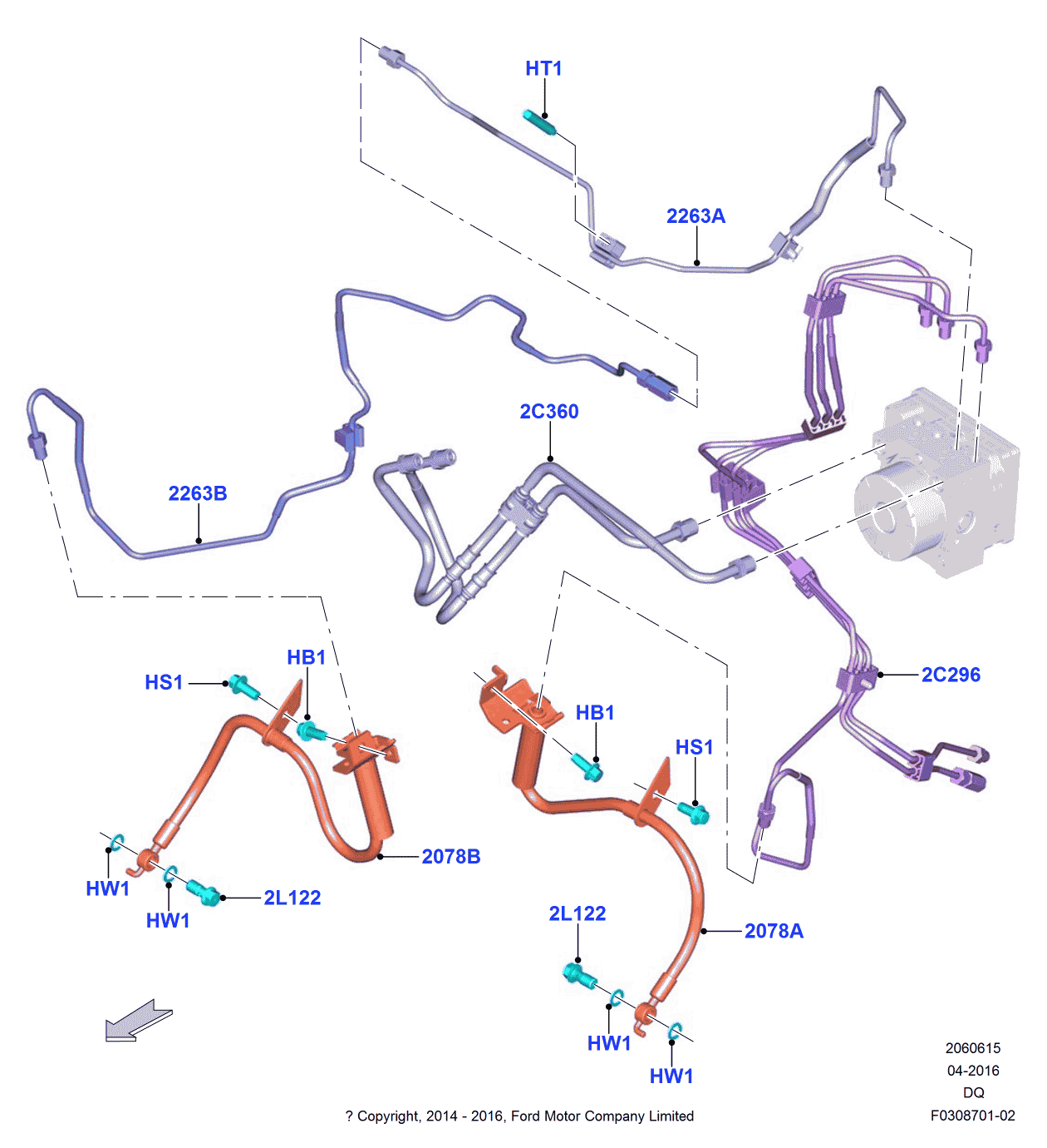 Ford -W701732-S442 Stud