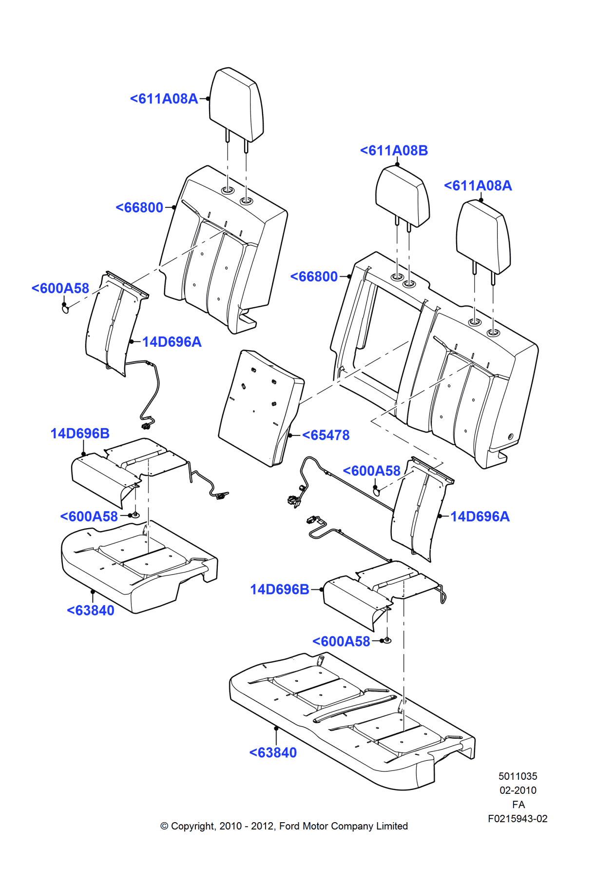 Ford DC3Z-14D696-A Element