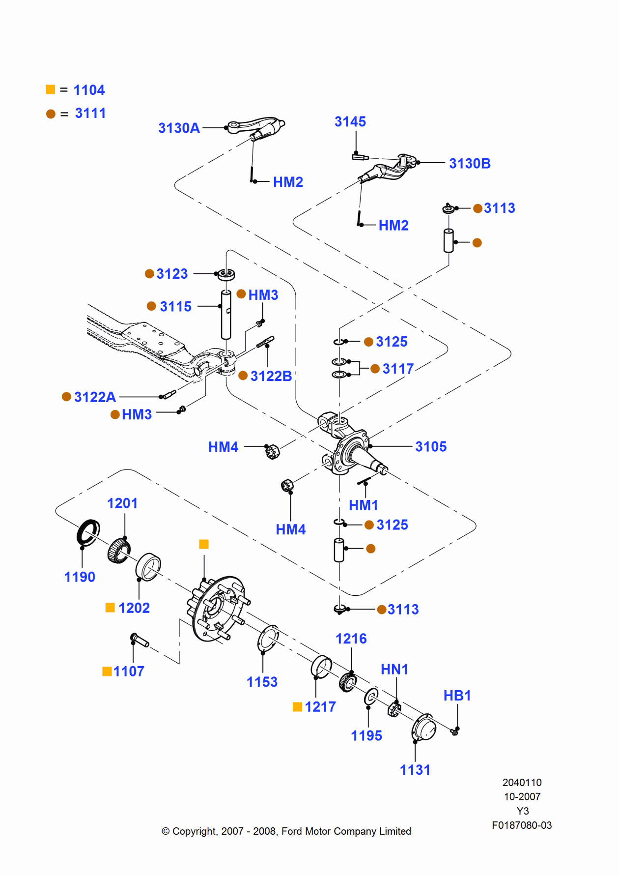 Ford F81Z-1153-AA Gasket