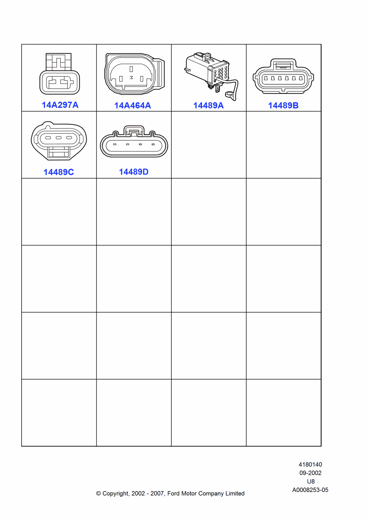 Ford 6L2Z-14489-A Sleeve - Wiring