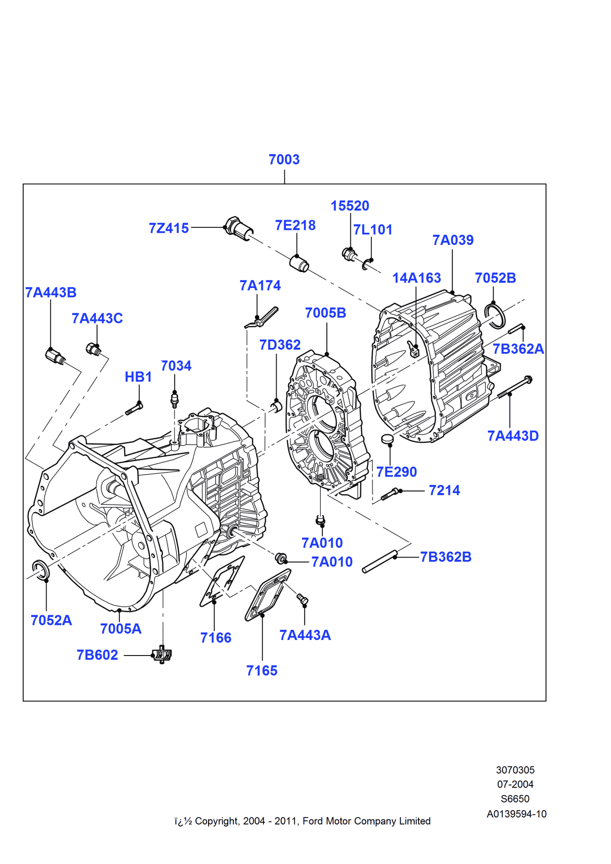 Ford F81Z-7228-A Bolt - Hex.Head
