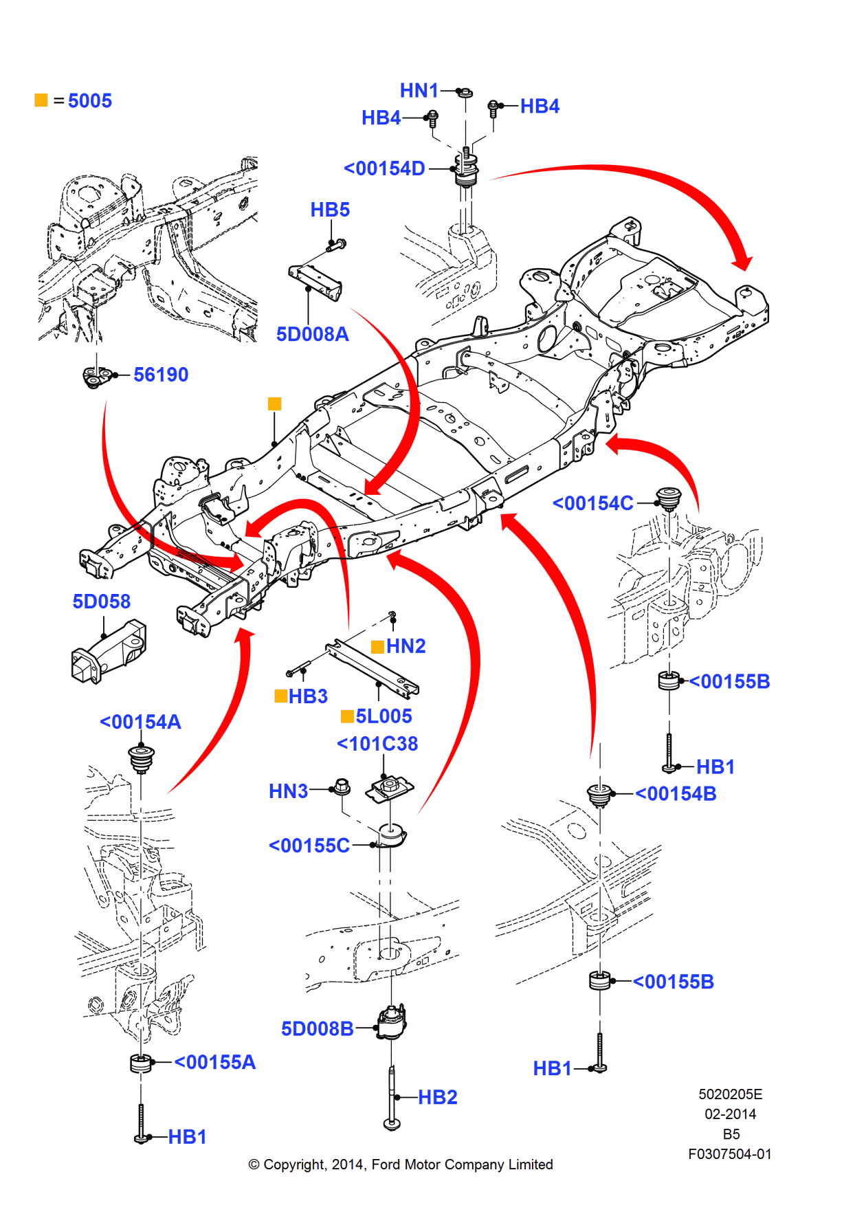 Ford FL1Z-5D008-C Damper Assembly