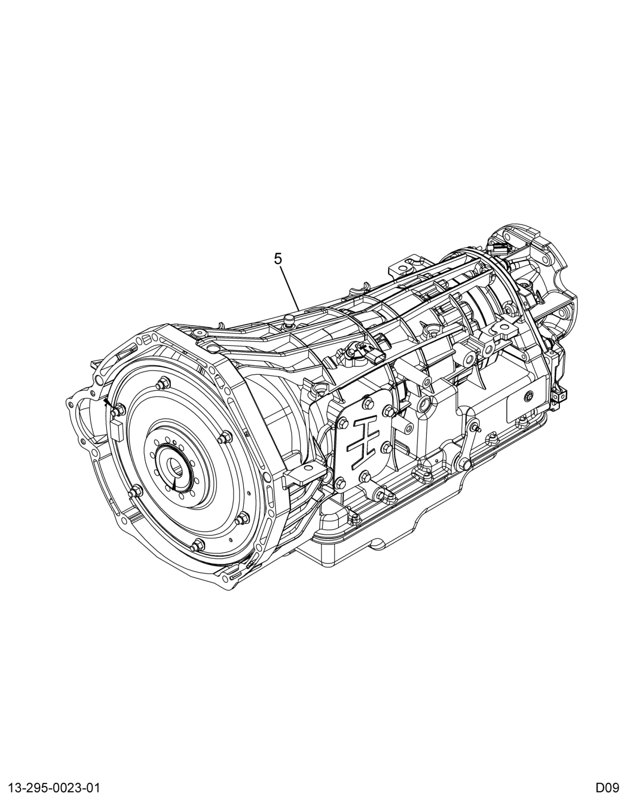Ford GC4Z-7005-B Transmission Case Assembly