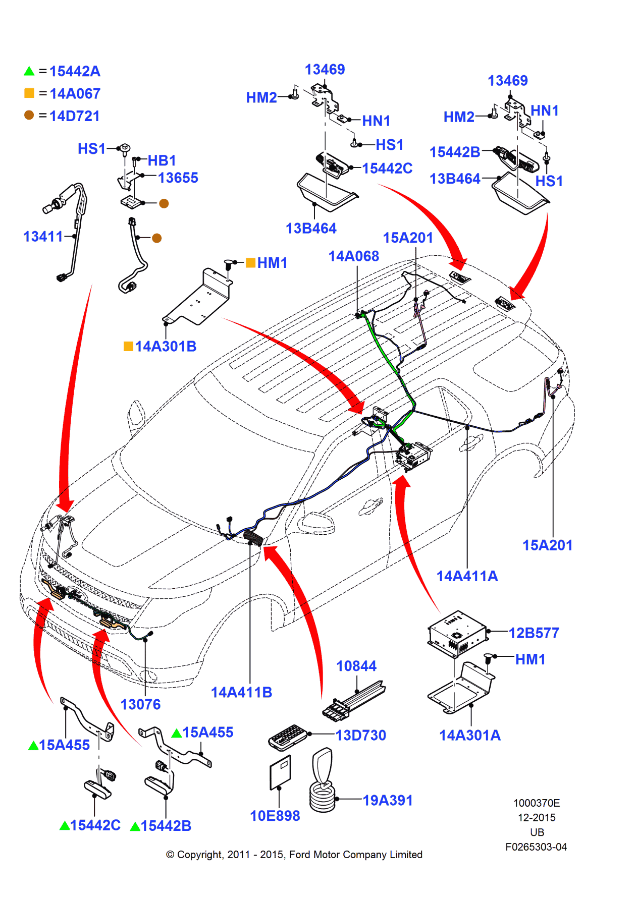 Ford DG1Z-10844-A Switch Assembly