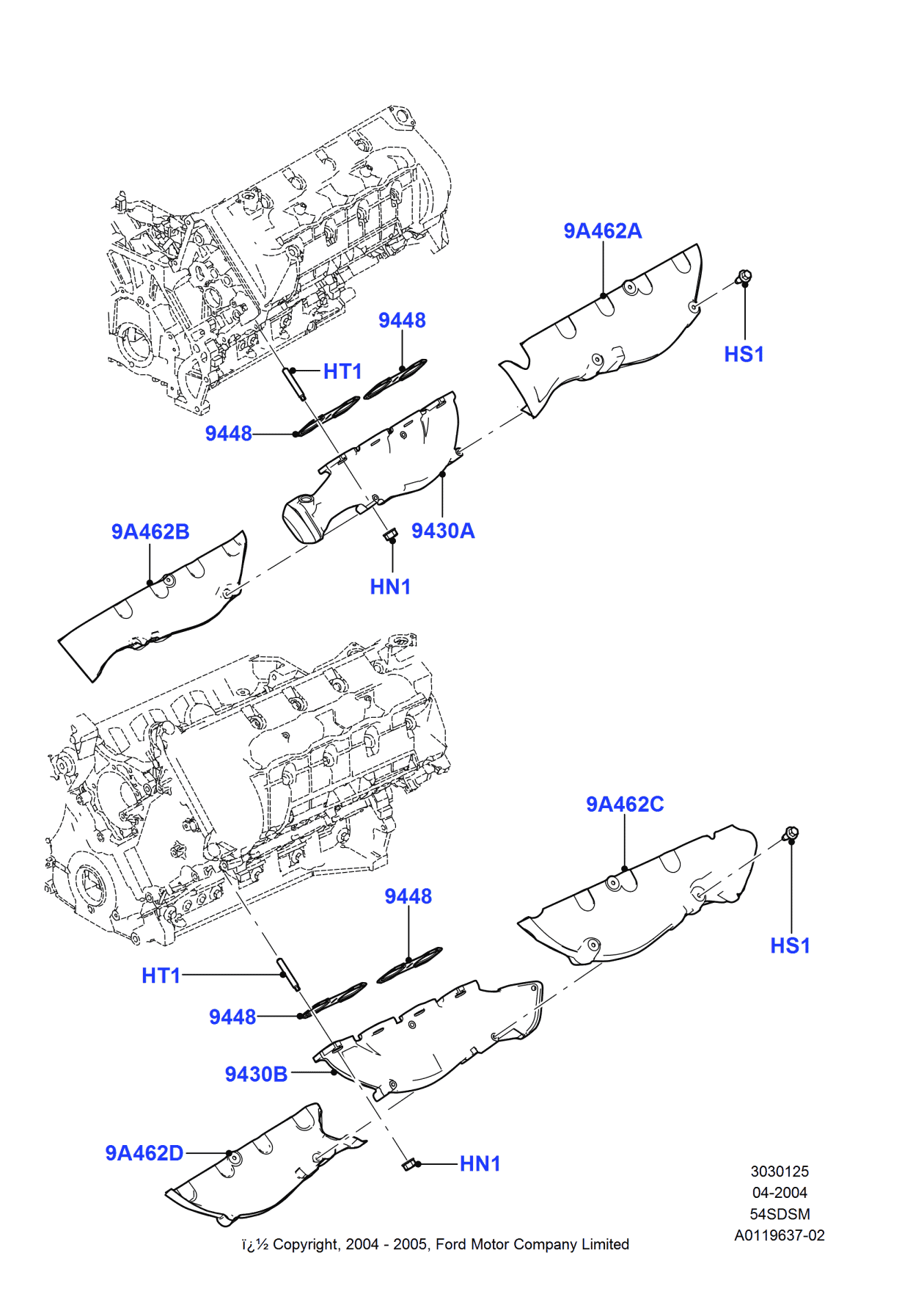 Ford -N606676-S424 Screw