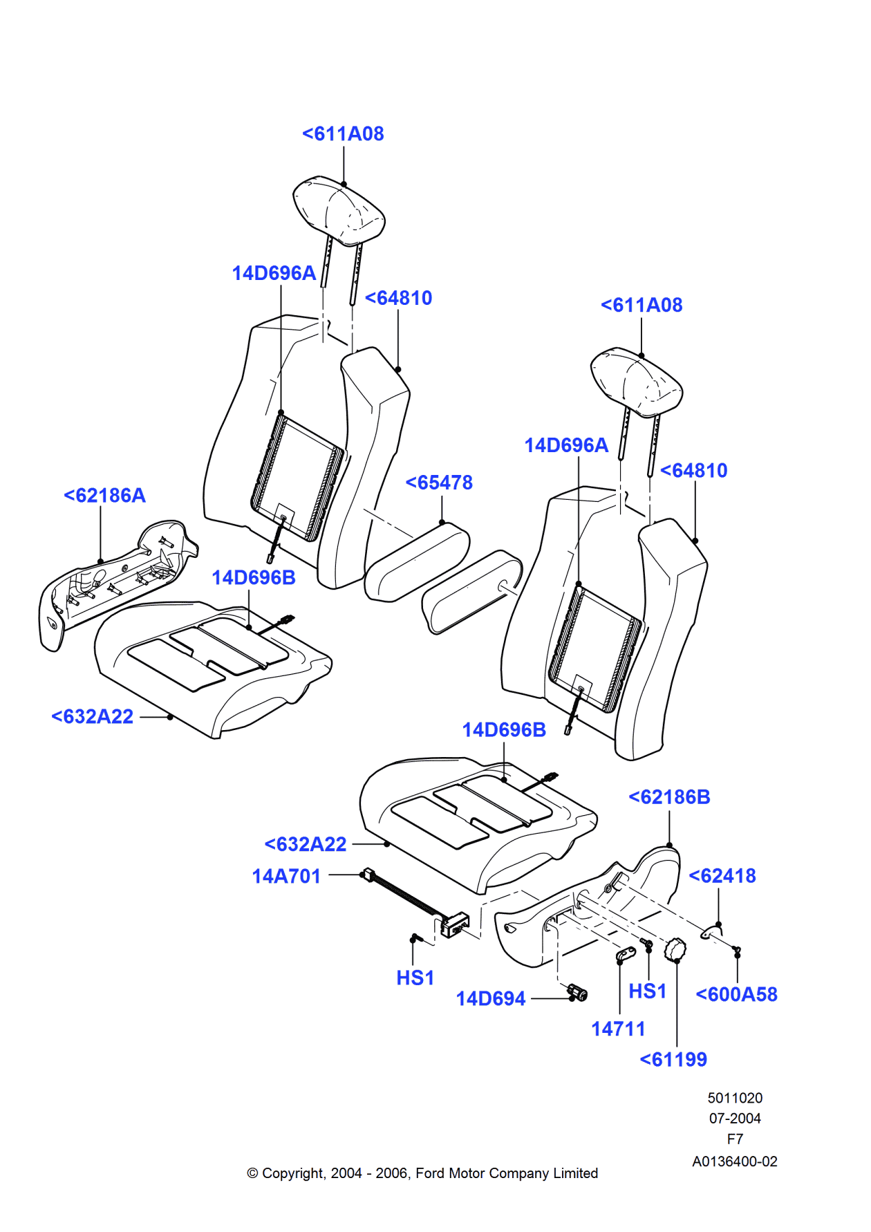 Ford 5C3Z-26600A58-B Kit - Manifold Hardware