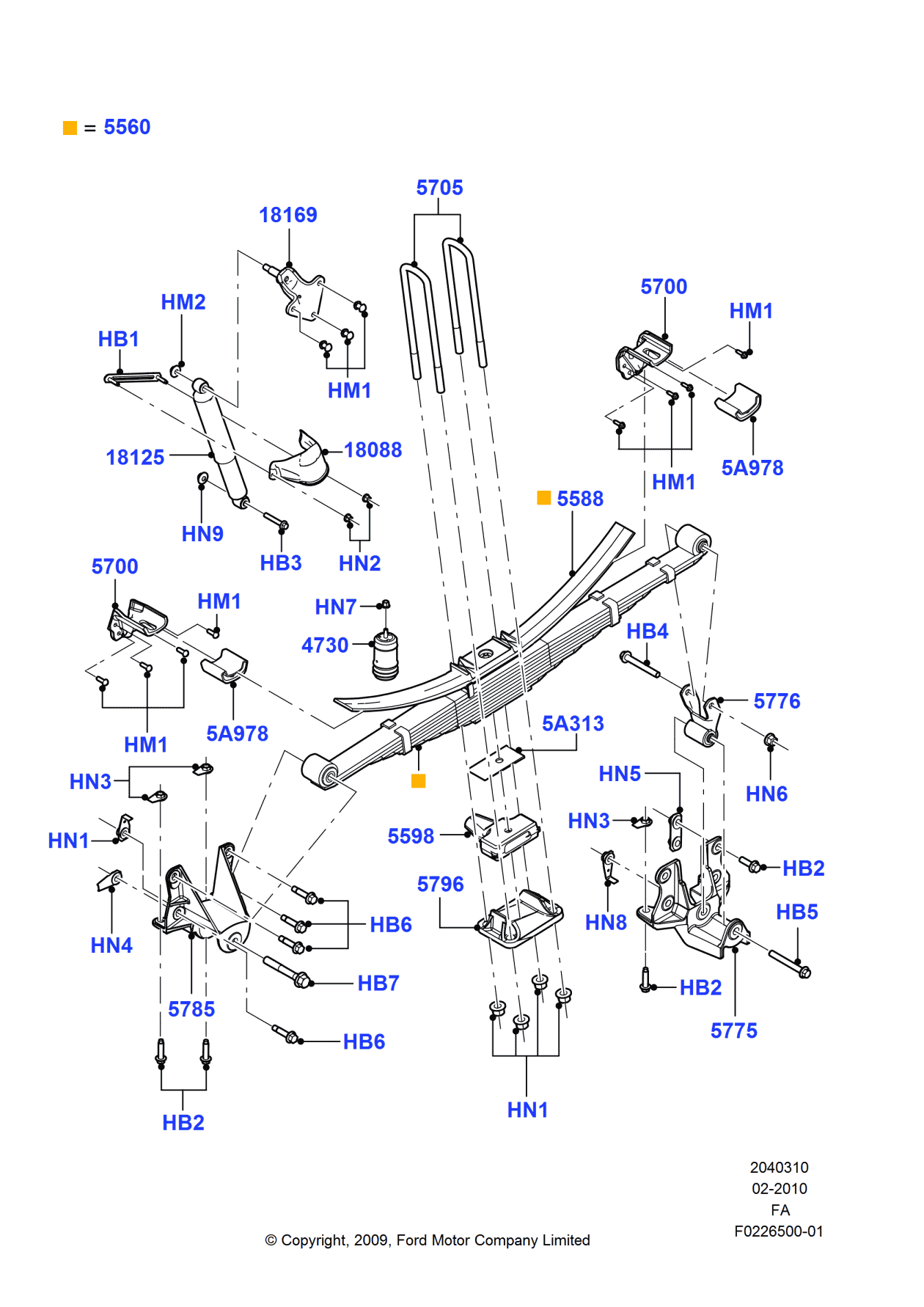 Ford 9C3Z-5775-B Bracket