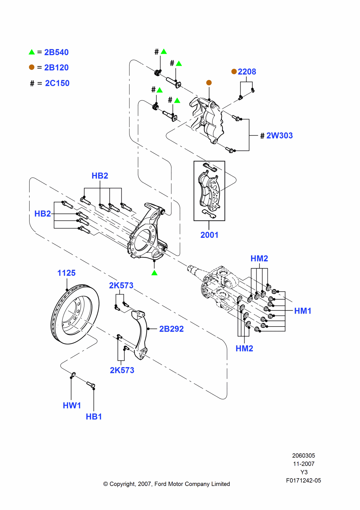 Ford 8U9Z-2B292-A Reinforcement