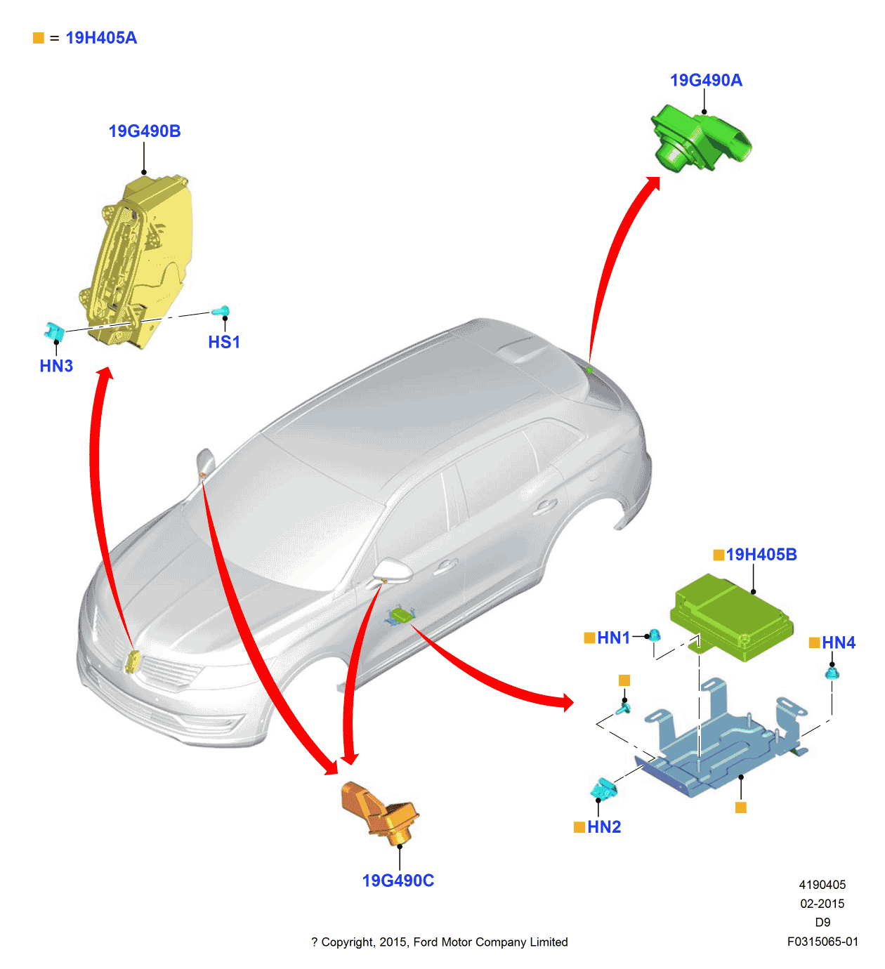 Ford -W711828-S451 Nut