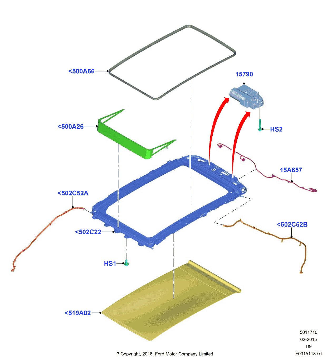 Ford FA1Z-00817-B CLIP