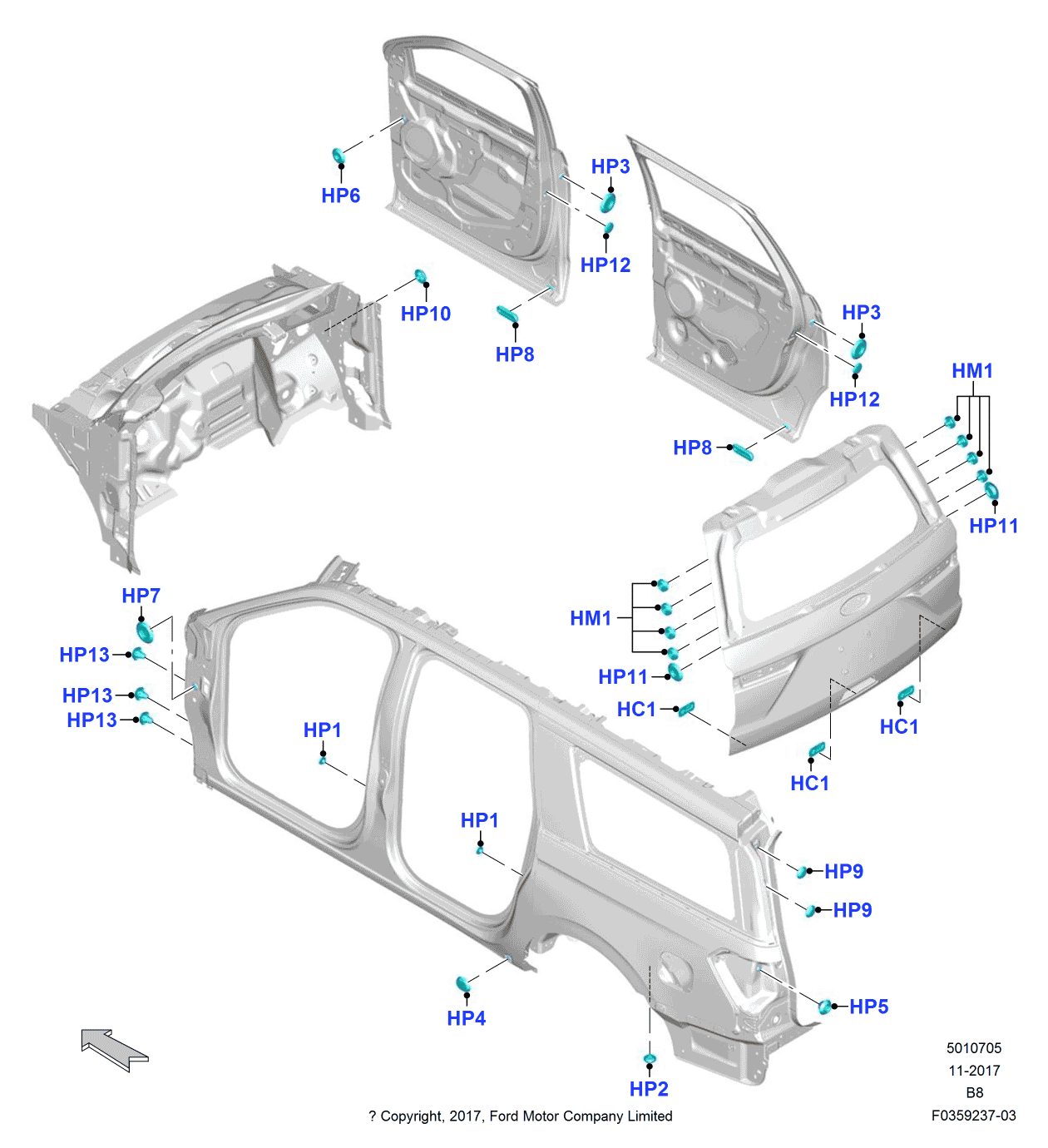 Ford FU5Z-00933-A Plug
