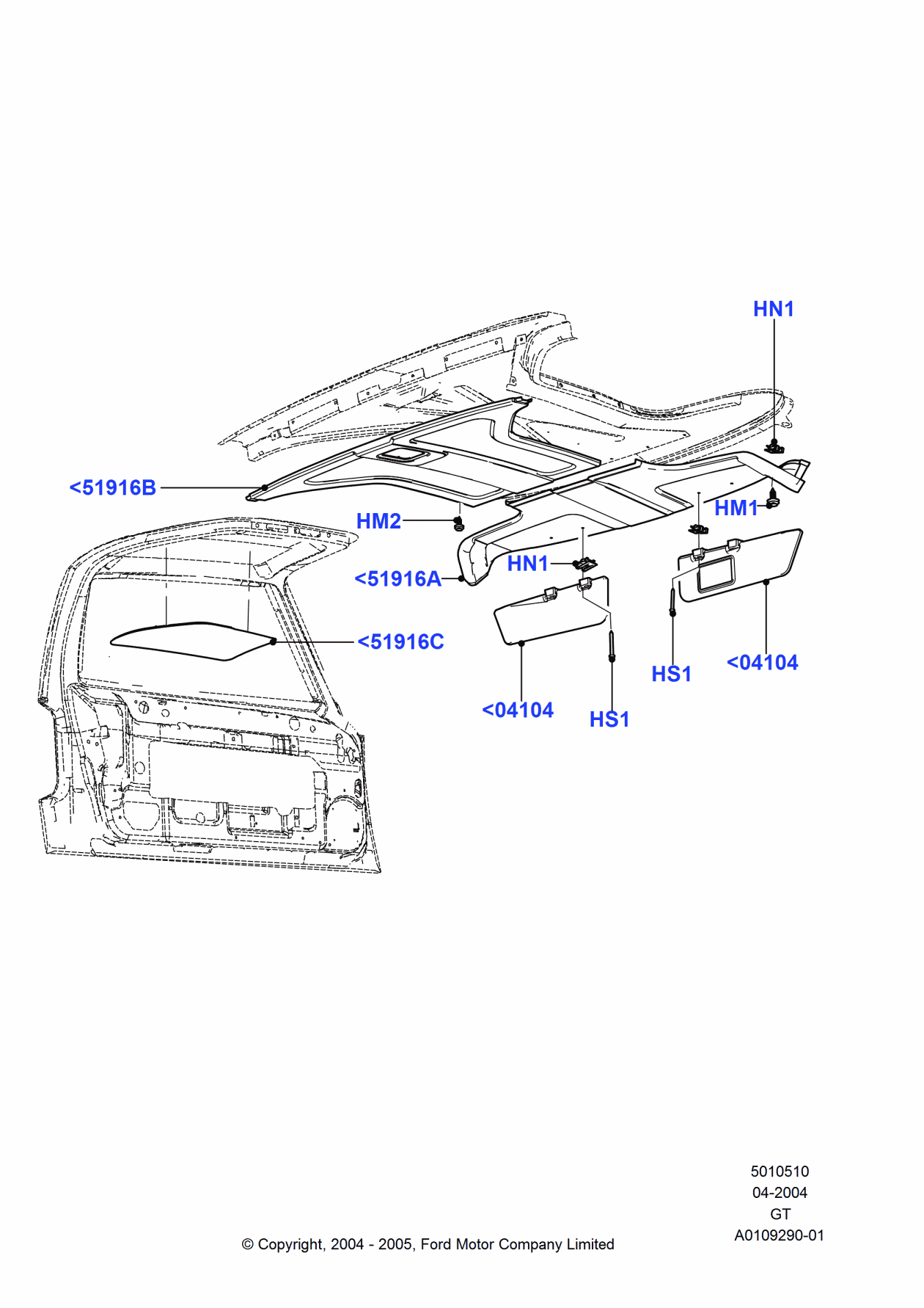 Ford -389144-S Pin - Special