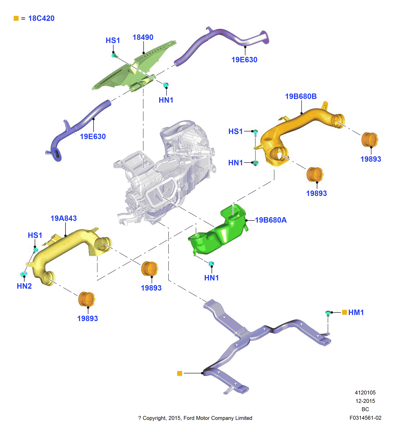 Ford -W707628-S451 Screw - Socket Head Cap