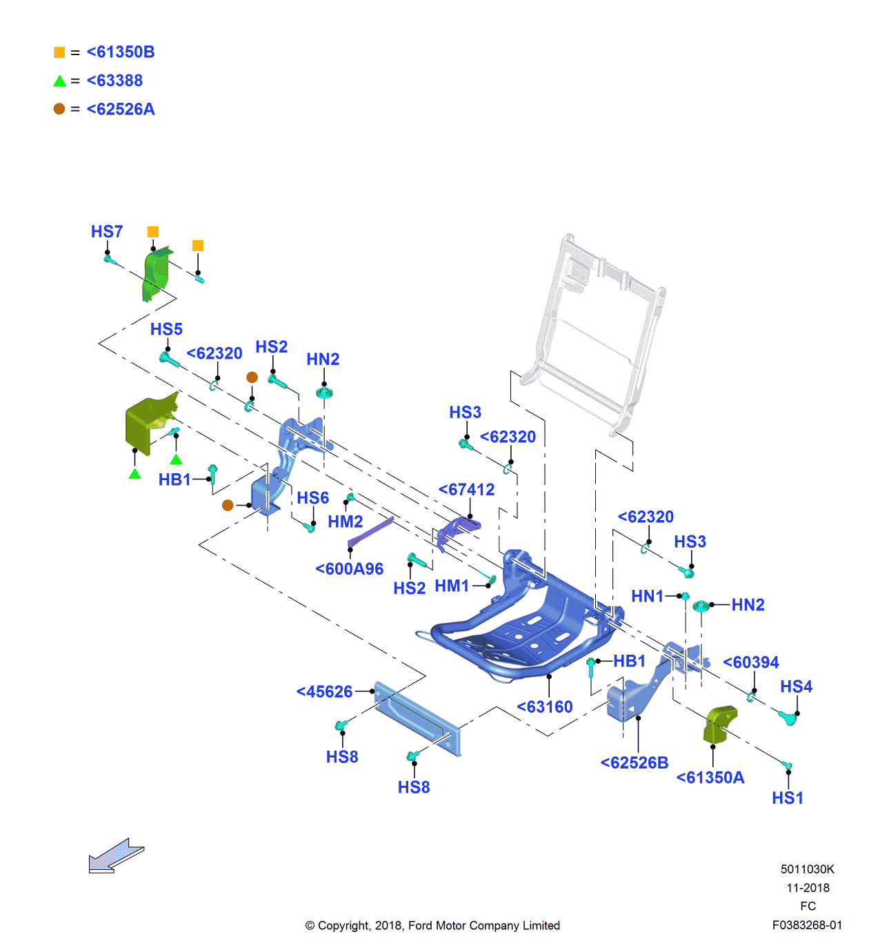 Ford FL3Z-1663388-AB Cover
