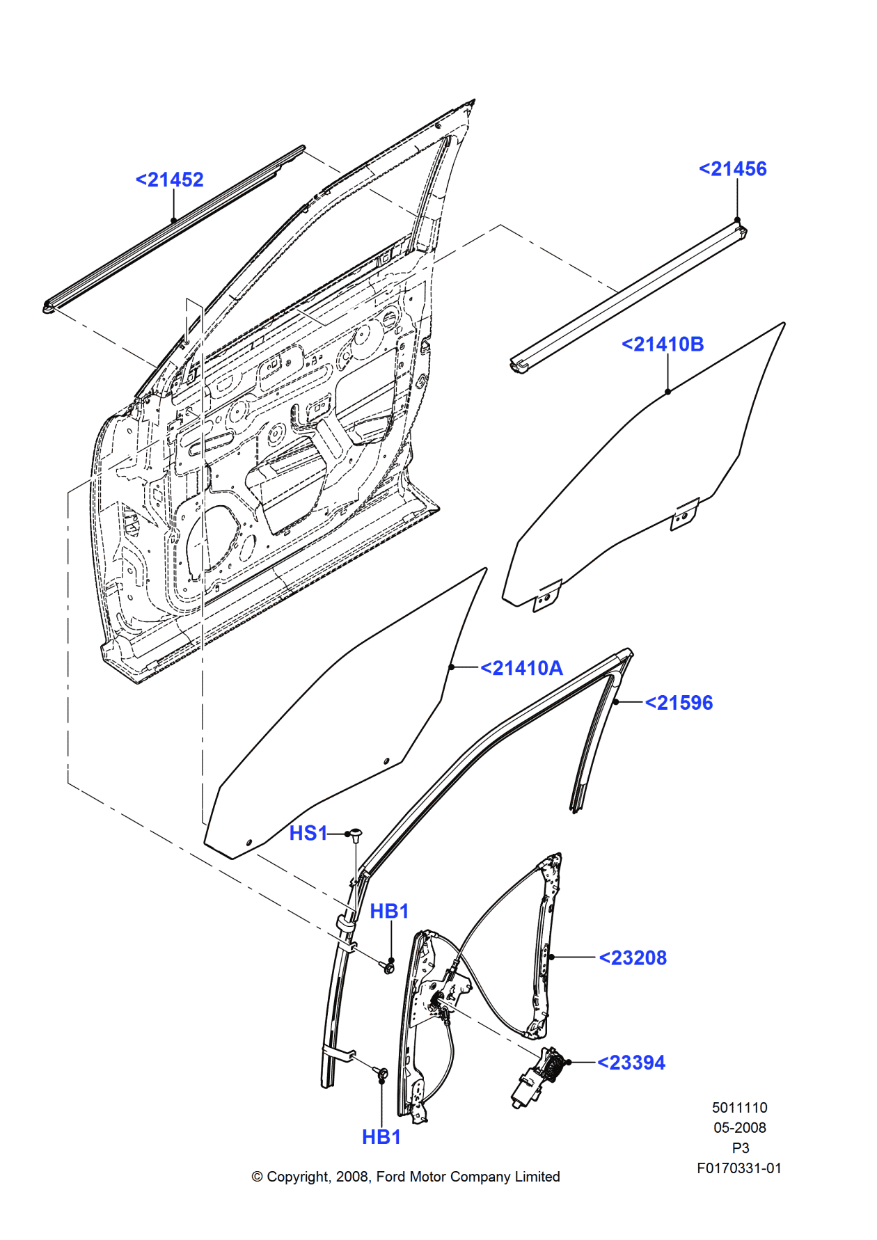 Ford -W790413-S900 Screw