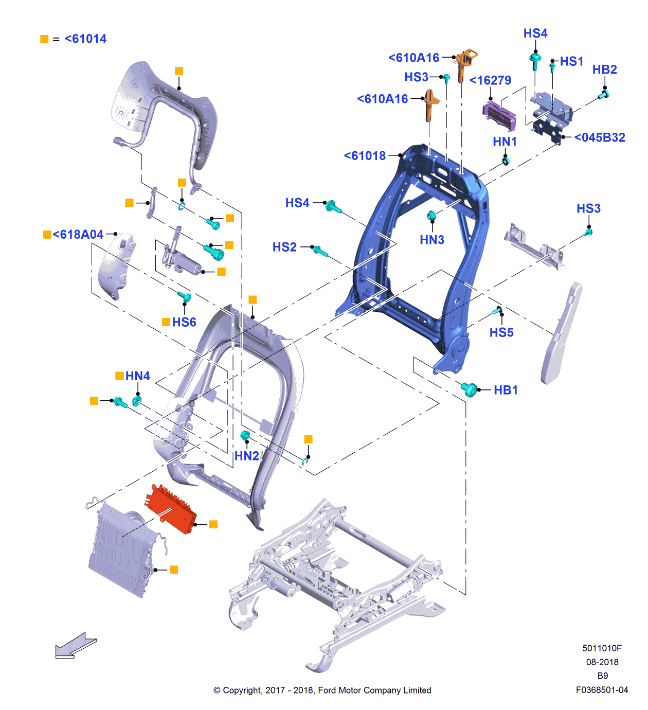 Ford -W713646-S439 BOLT