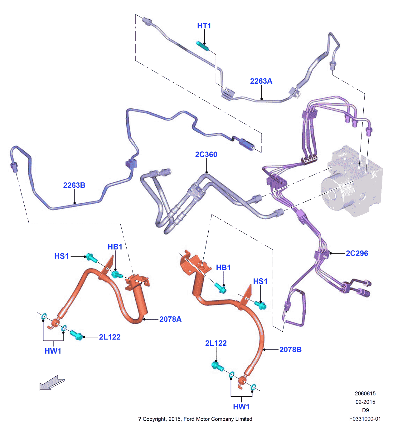 Ford -W710172-S300 Stud