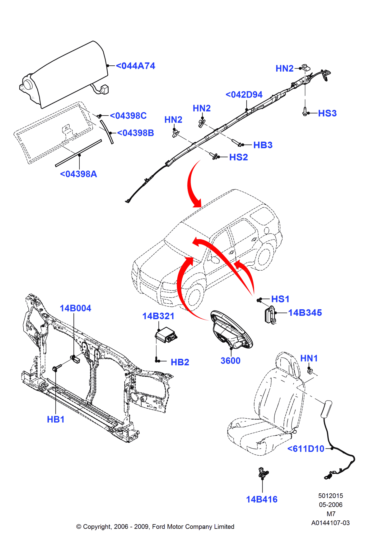 Ford -W709970-S901 Bolt