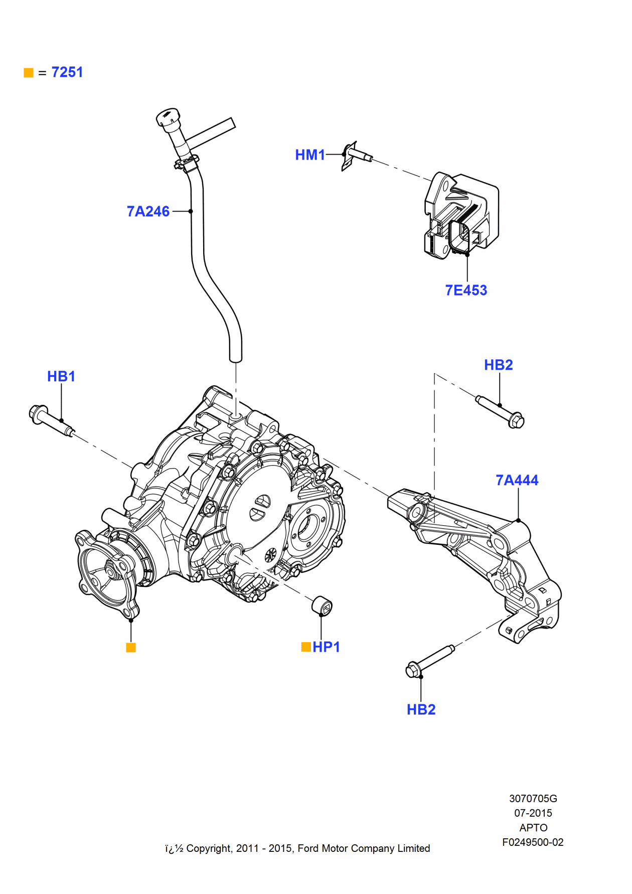 Ford FG1Z-7E453-C Control Module